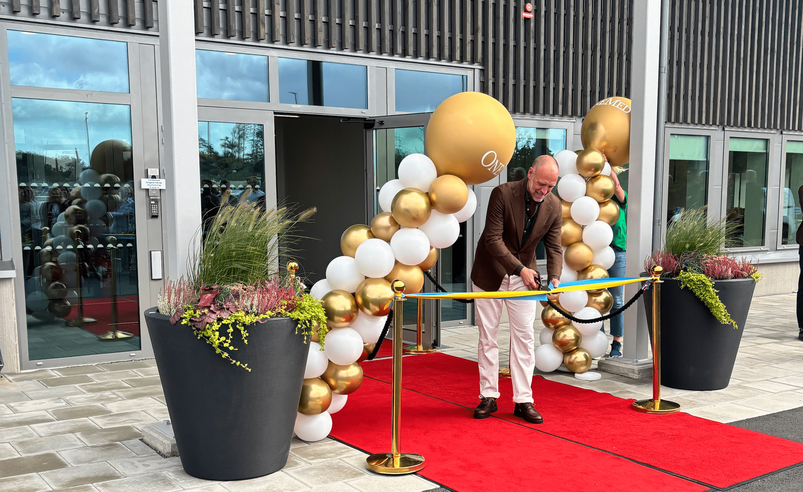 Invigning av OneMeds nya lokaler i Halvorsäng
