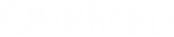Vit logo OneMed