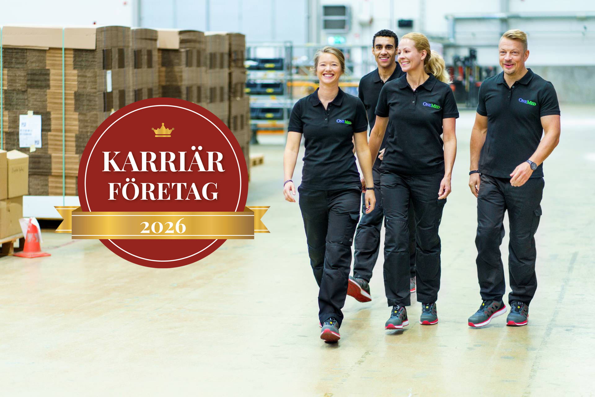 OneMed utsett till Karriärföretag 2026